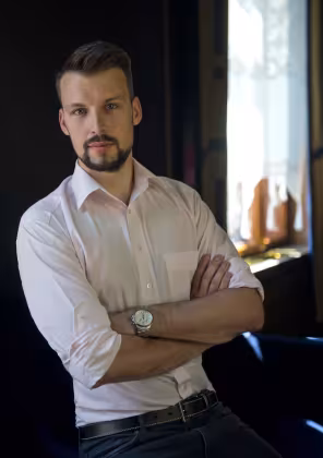 Moderátor a tiskový mluvčí hlavního města Prahy Vít Hofman.