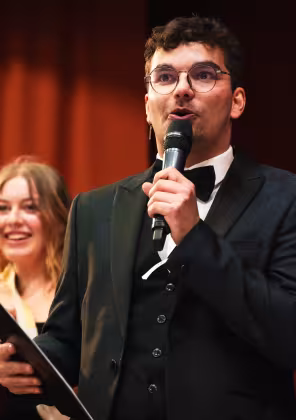 Michal moderátor plesů 